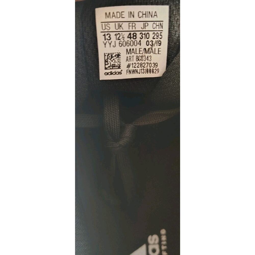 Adidas Powerlift Shoes Size 13 Mens Weightlifting Black White New Adult Gym 4 - Picture 8 of 9